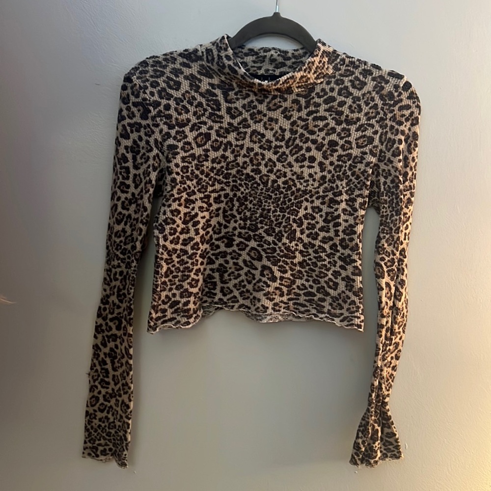cheetah print long sleeve